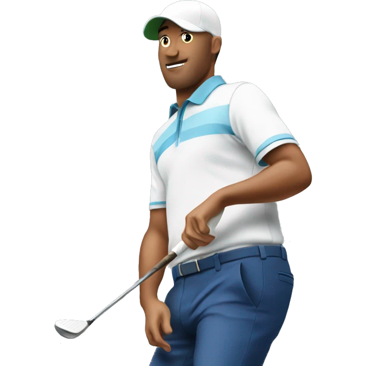 golfer who just hit a huge slice emoji