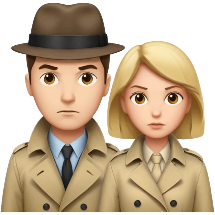 show they're detectives please  emoji