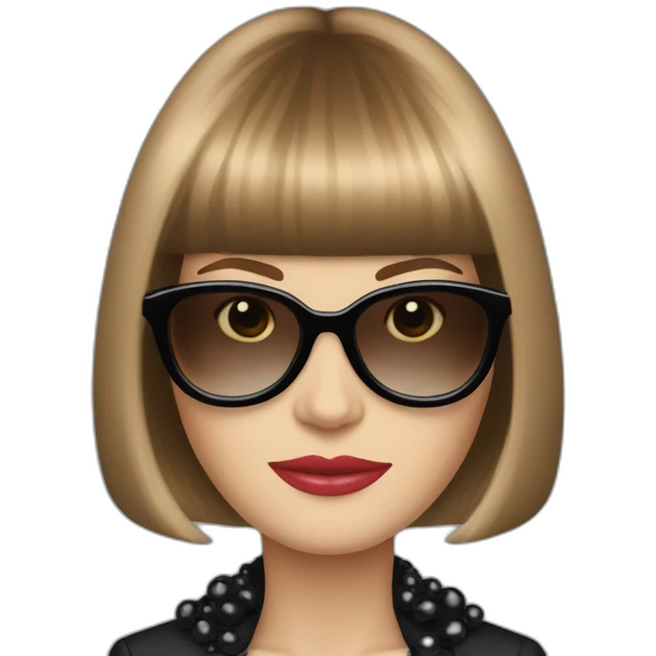anna wintour on cover emoji