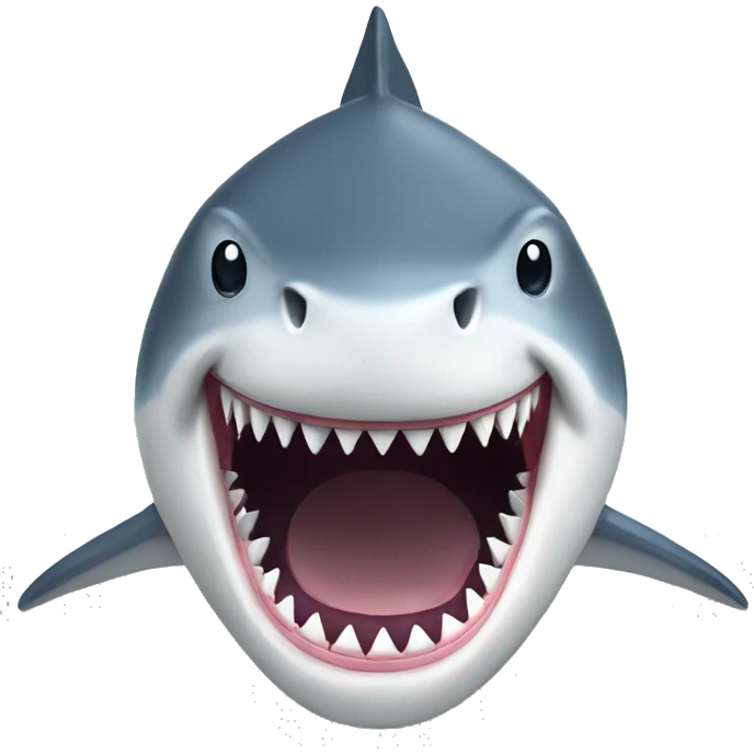 Shark with emoji emoji