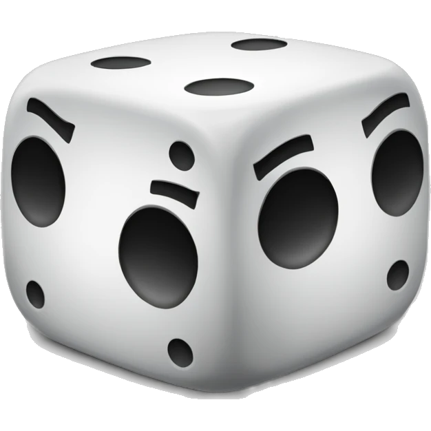 Gangsters pair of dice emoji