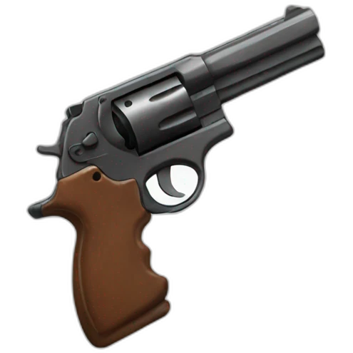 real gun emoji