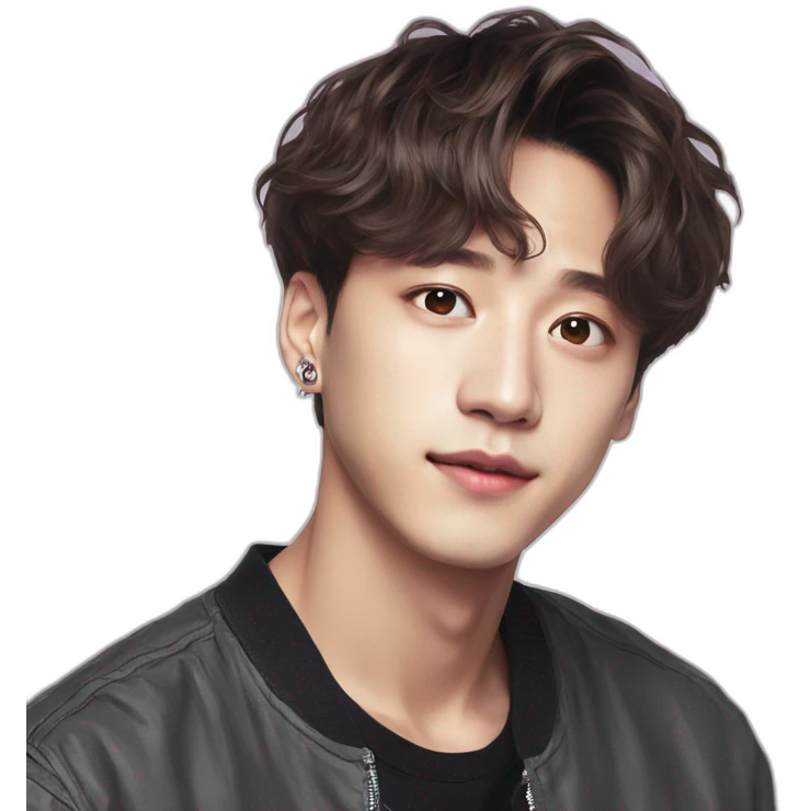 Jung kook from bts high quality emoji