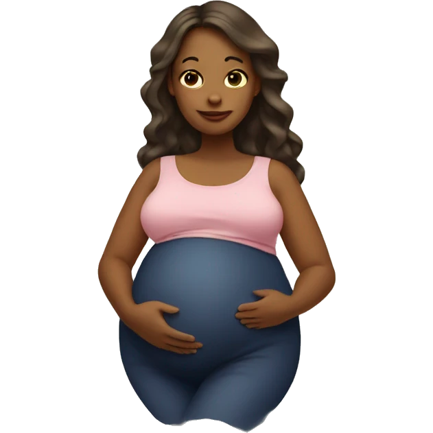 pregnant emoji