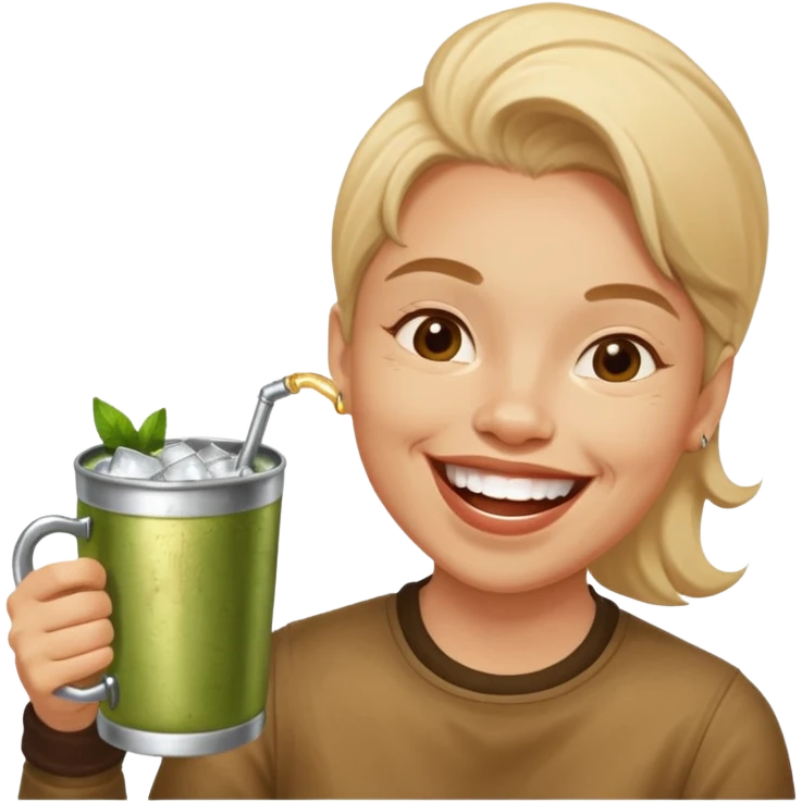 moscow mule riéndose  emoji