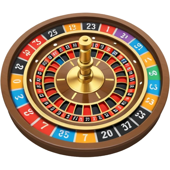 kid friendly roulette wheel spinner emoji