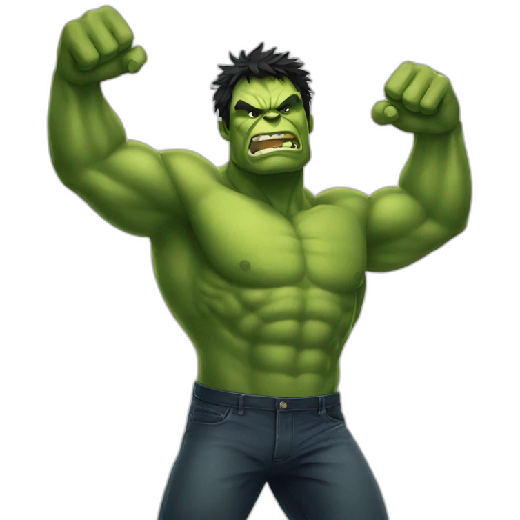hulk dance emoji