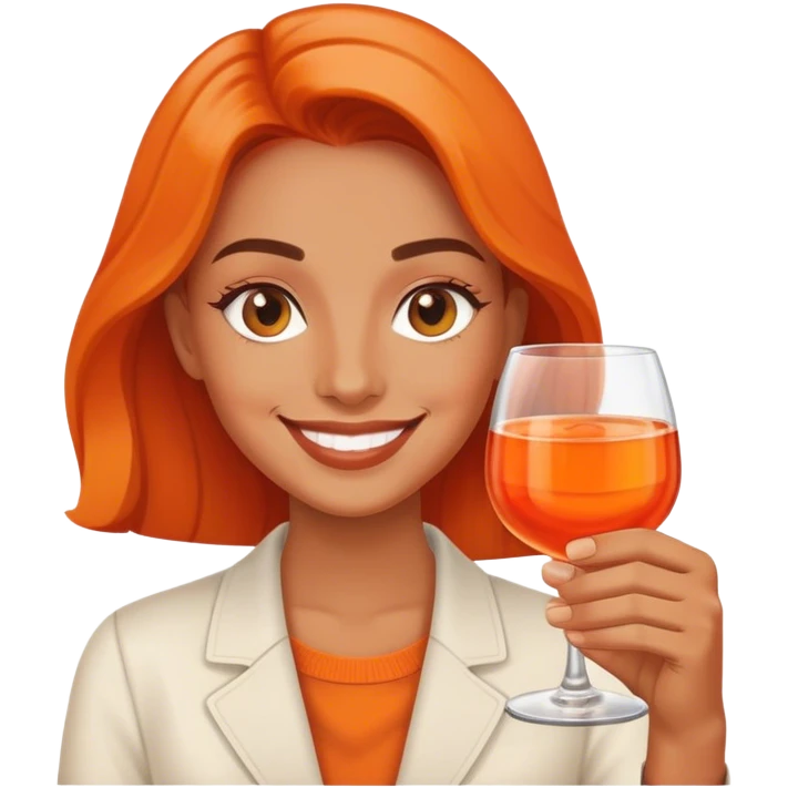 aperol selfie emoji