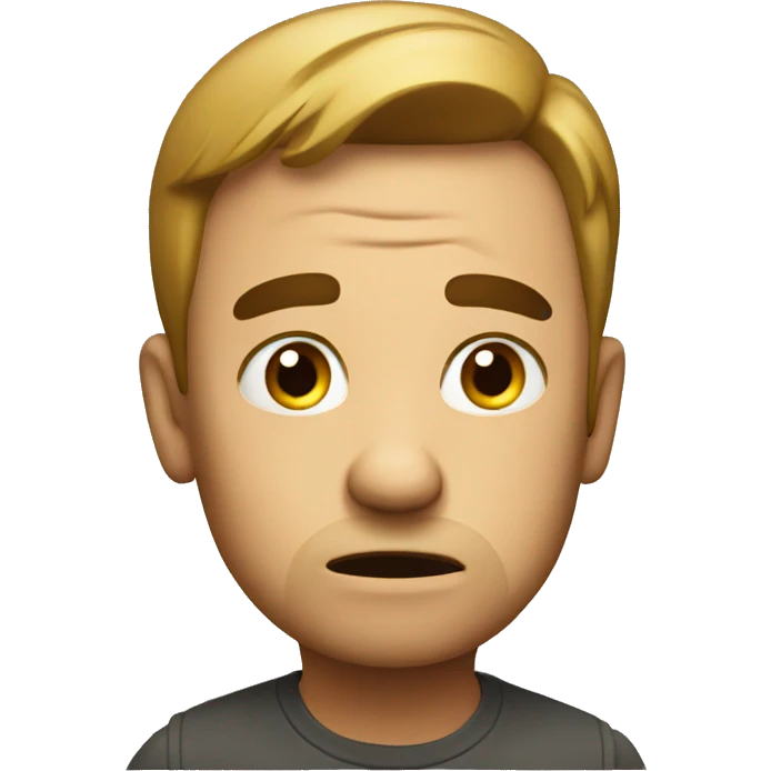 confused but trying emoji