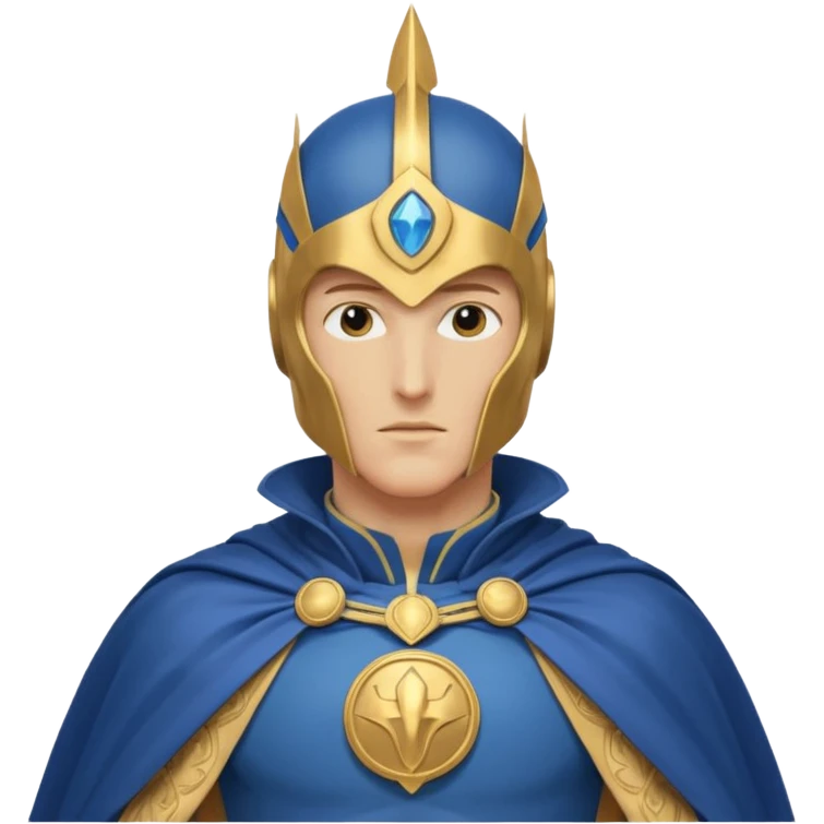 doctor fate with cape and helmet emoji