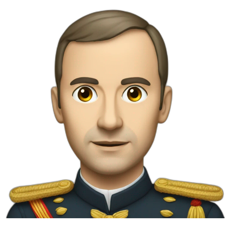 stepan bandera in uniforum emoji