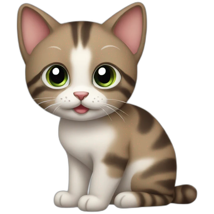 Cute cat emoji