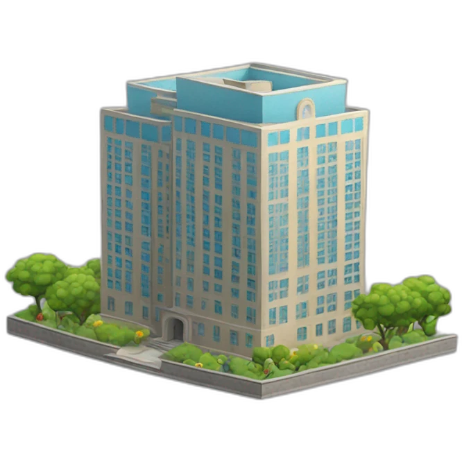 Un edificio bailando emoji