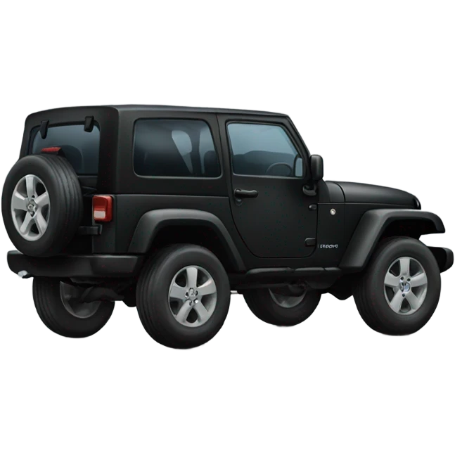 Black jeep emoji
