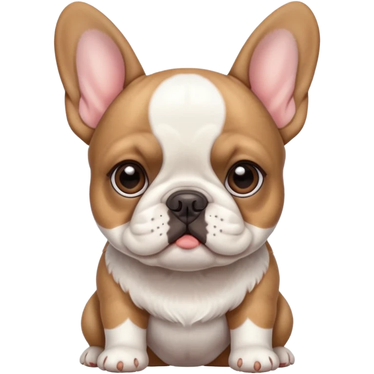 a French bulldog puppy emoji