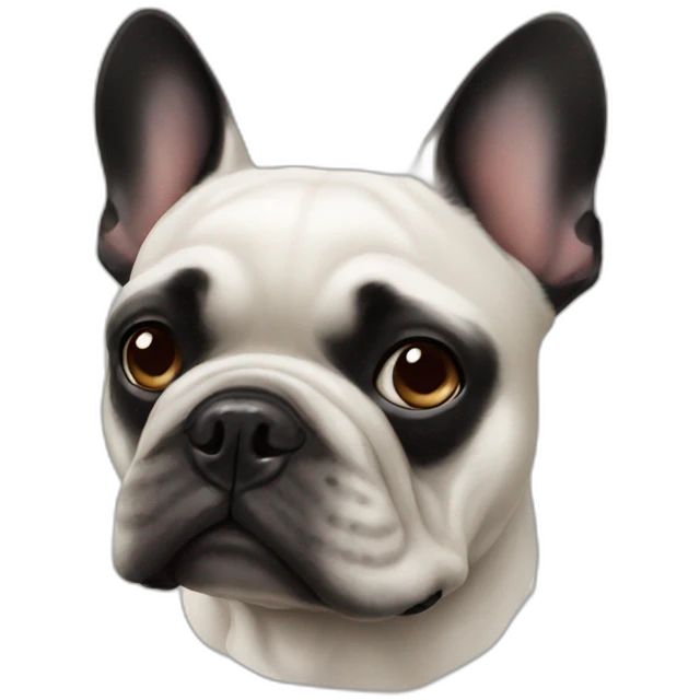 french black bulldog emoji