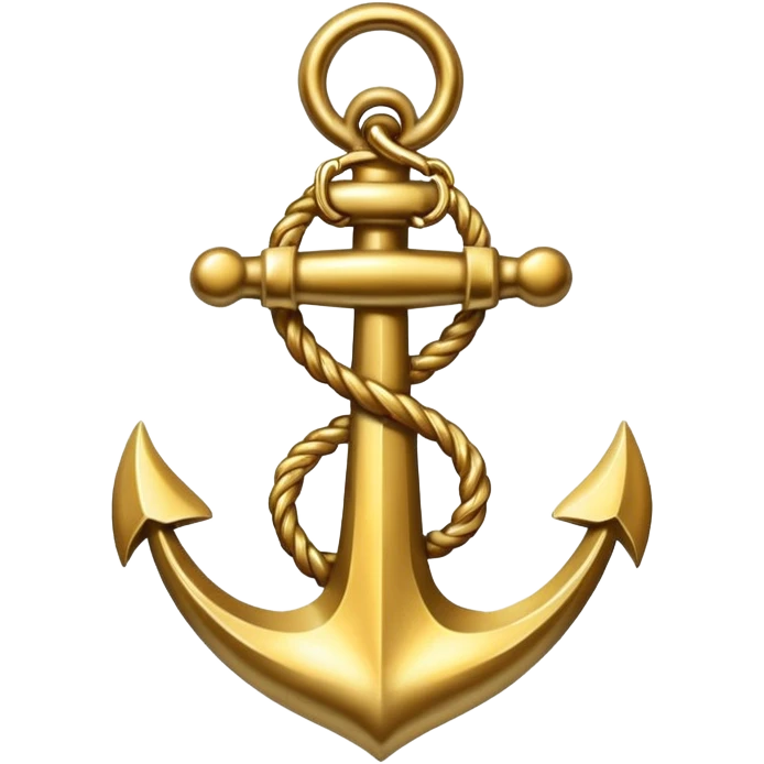 sparkly anchor emoji