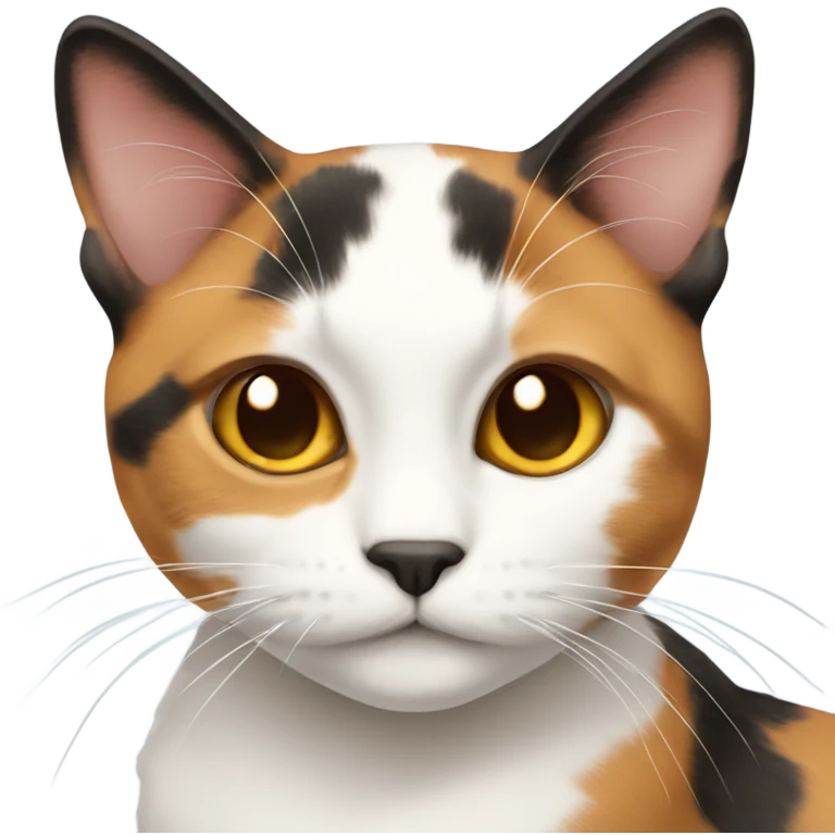 Calico cat emoji