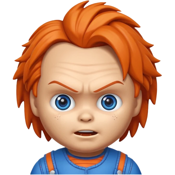 Un emojin de chuky emoji