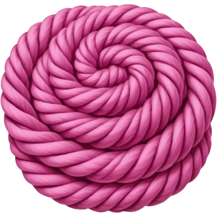 pink yarn emoji