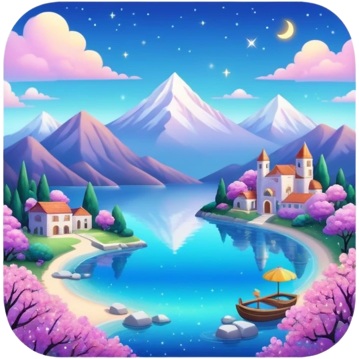 gorgeous beautiful sparkly aesthetic full scenic SCENERY emoji
