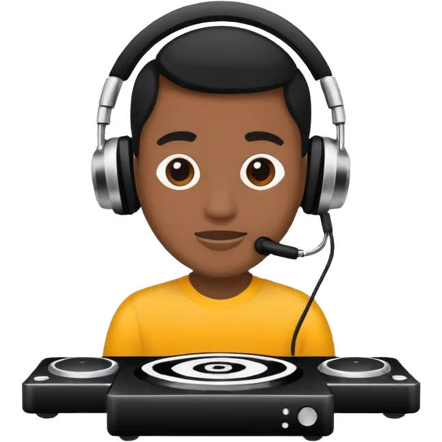 Make a logo for Deejay Harris  emoji