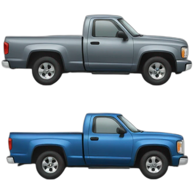 pickup truck emoji