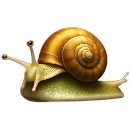 Invincible snail emoji