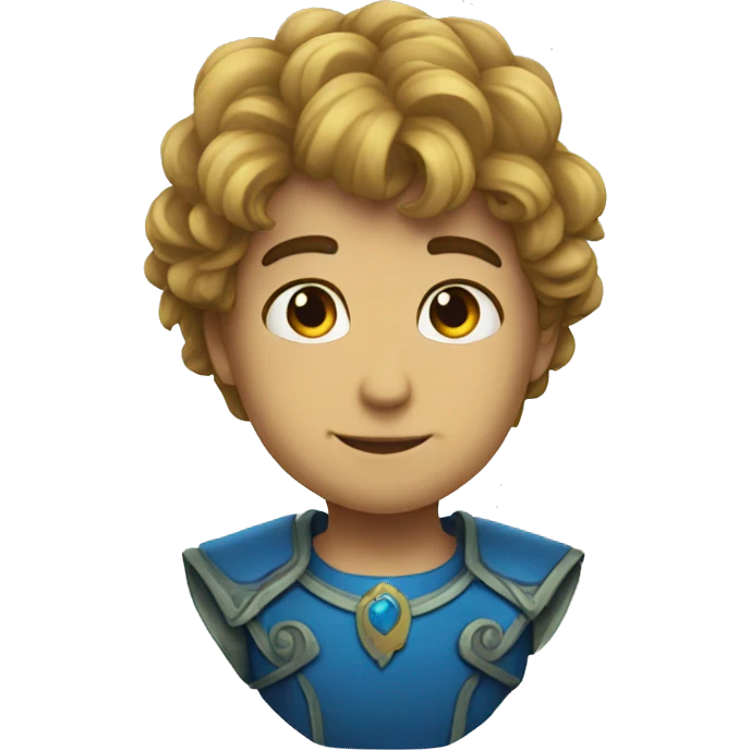 Corazon azul emoji