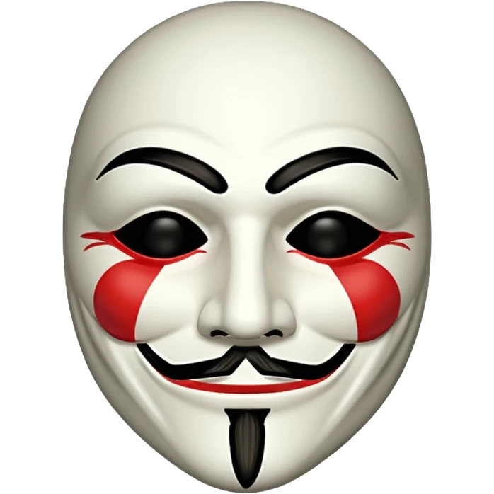 GUY FOX MASK emoji
