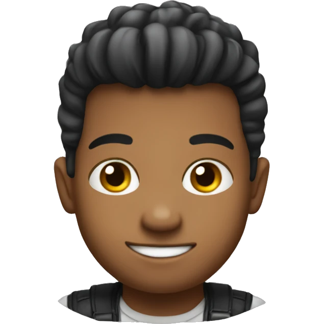 Small guy on a sporster emoji
