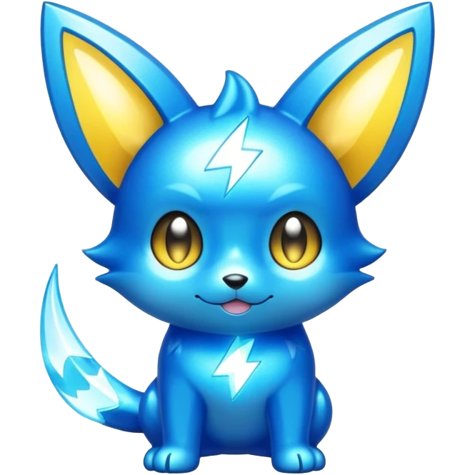  Shiny Sparkly Shinx-Electrike emoji