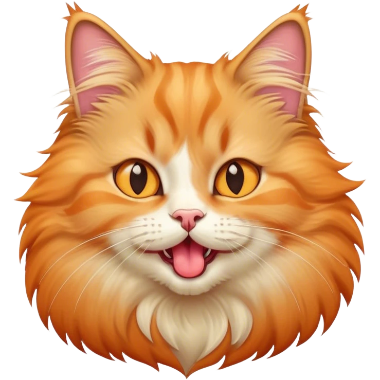 cat with its tongue out emoji