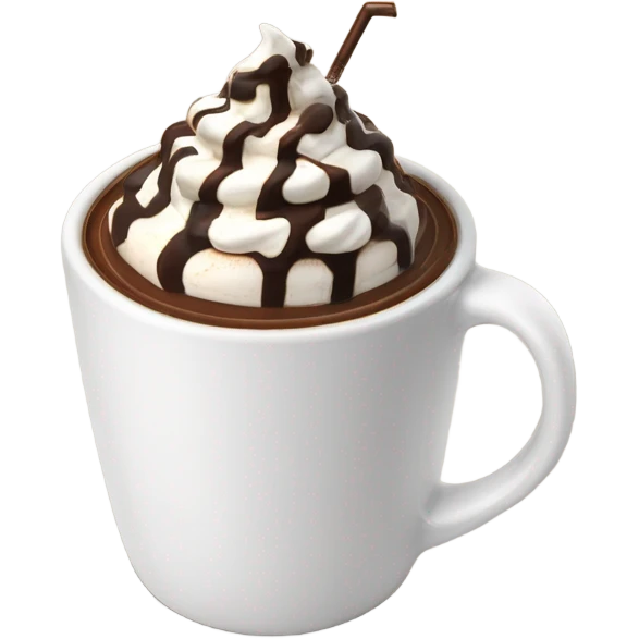 Hot chocolate emoji