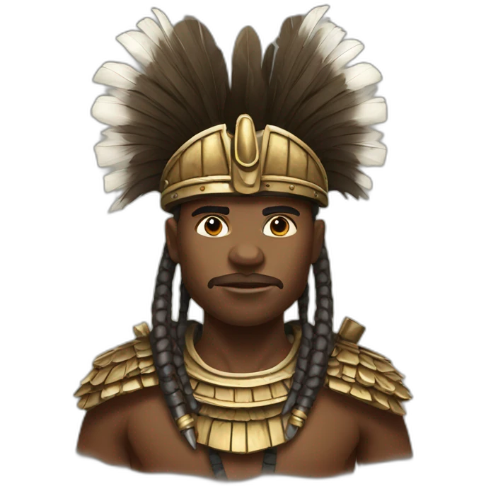 Zulu warrior emoji