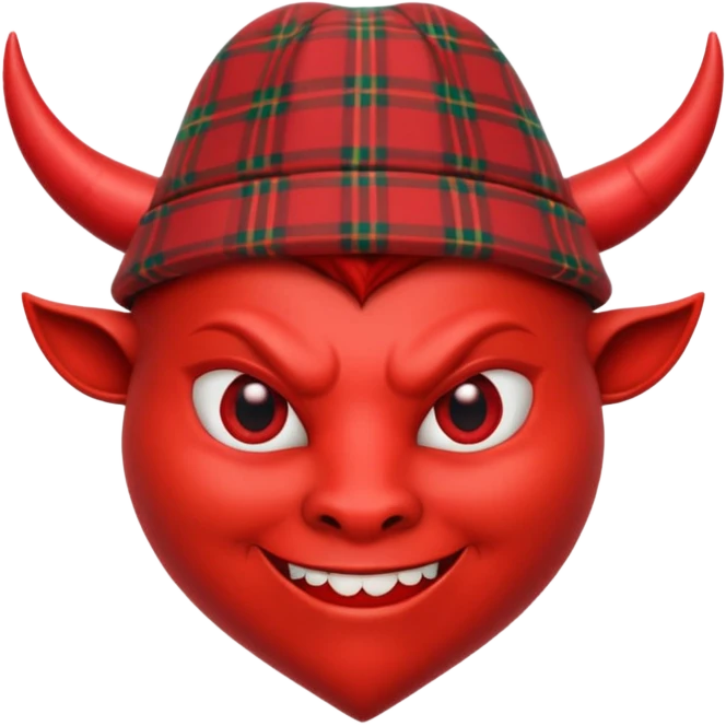 Something that combines a heart emoji with a devil emoji. Whilst leaning into my Cornish Italian heritage emoji