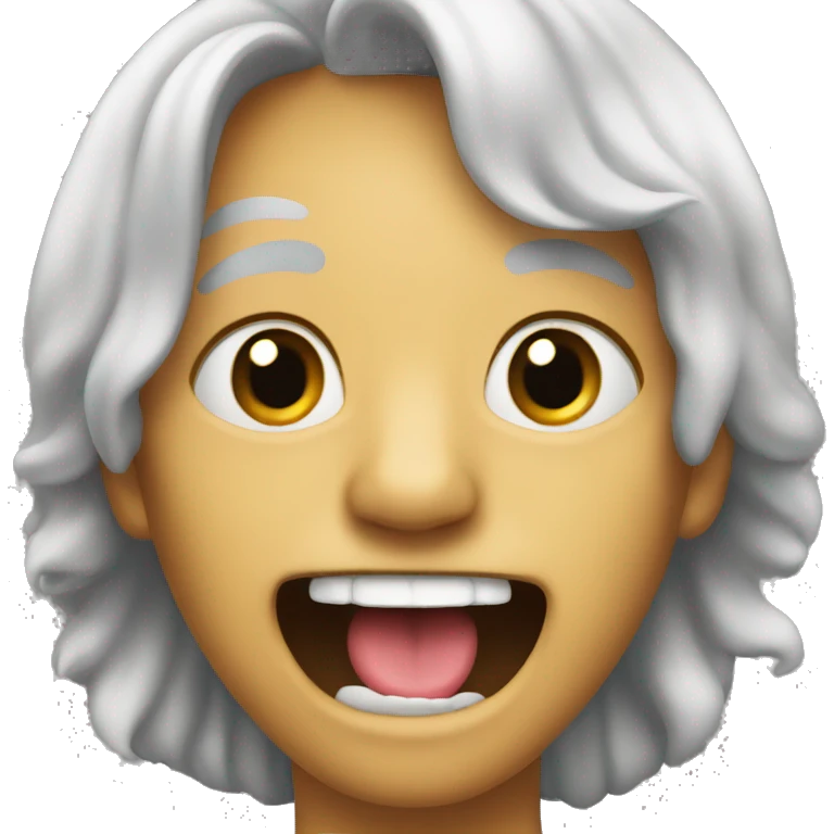 Mewing emoji
