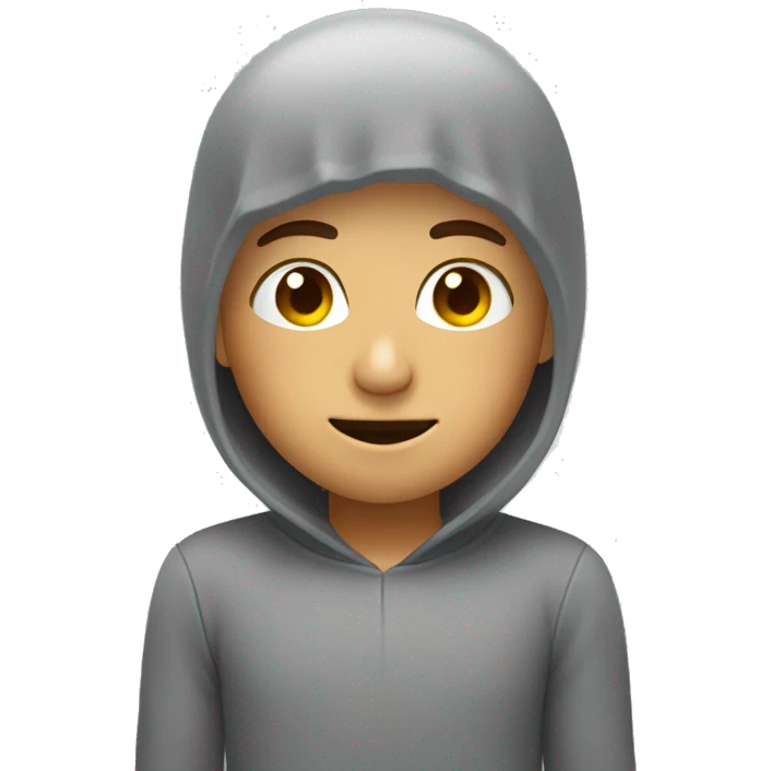 Curitas en el corazón gris emoji