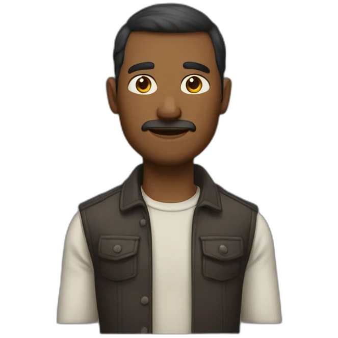 Homme cagoulé emoji