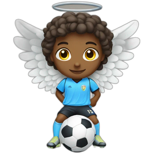 angel soccer emoji