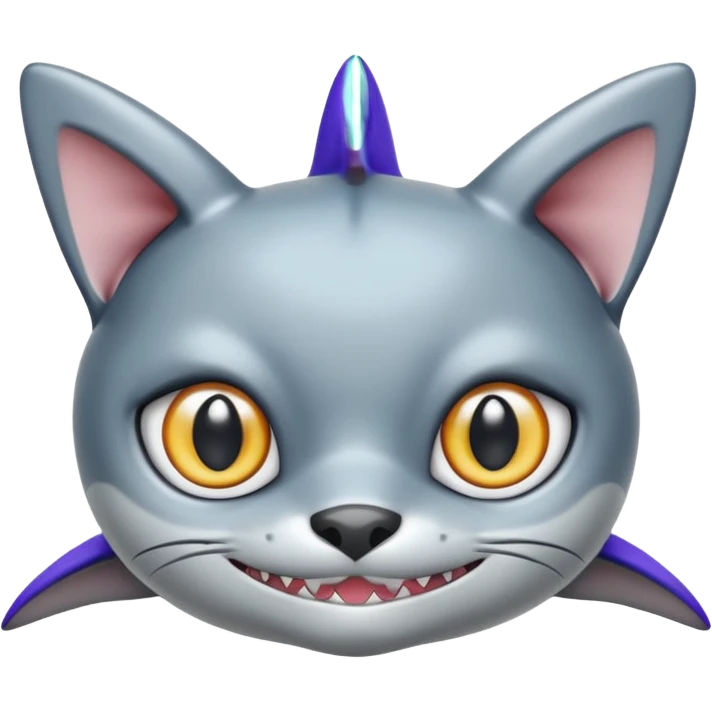 shark x cat emoji