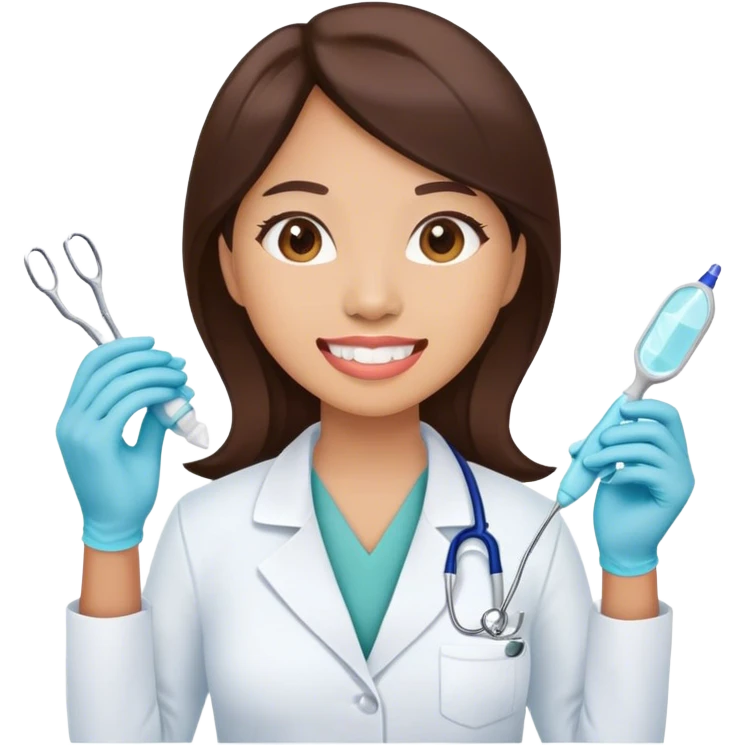 Filipina dentist emoji