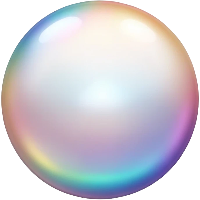 beautiful shiny pearl emoji