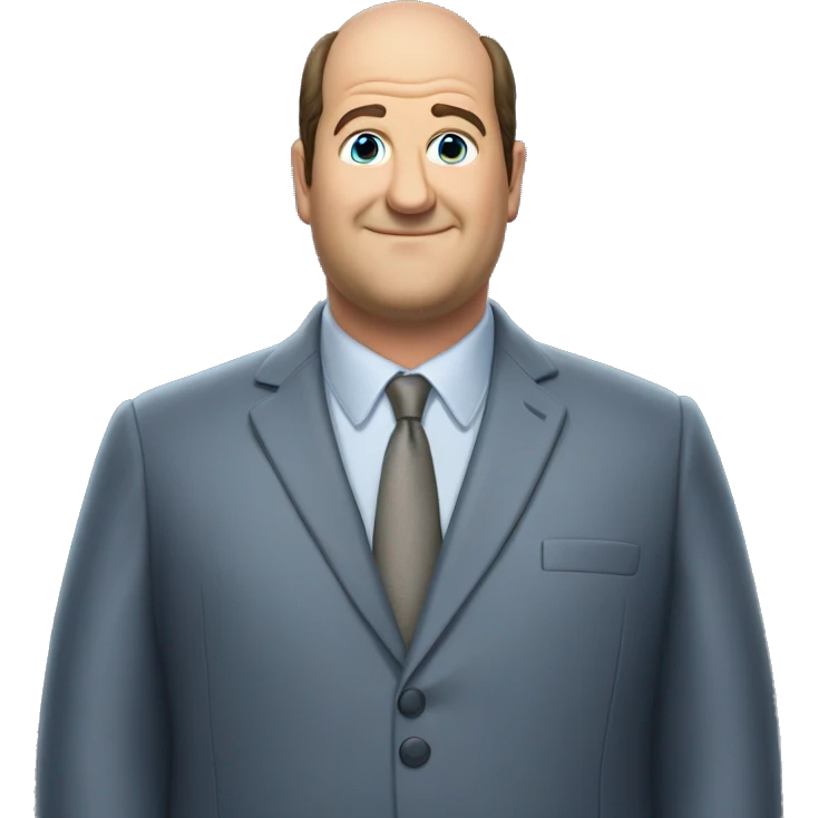 Brian Baumgartner wearing suit  emoji