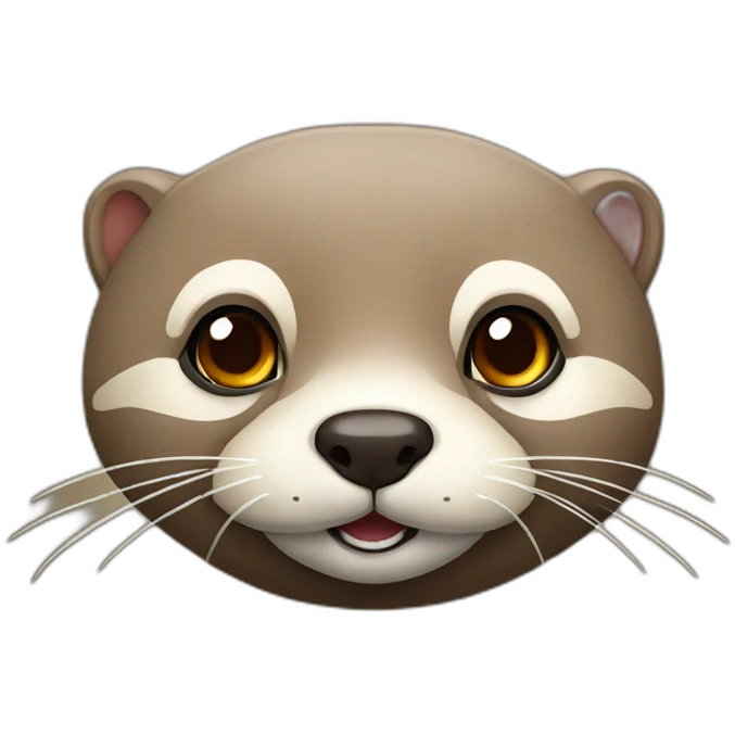 Loutre sur tortu emoji