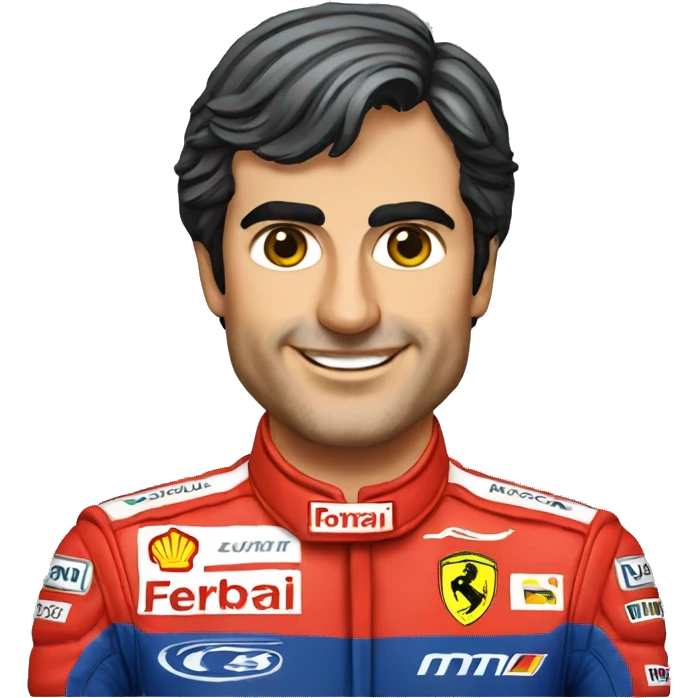 Carlos Sainz ferrari  emoji