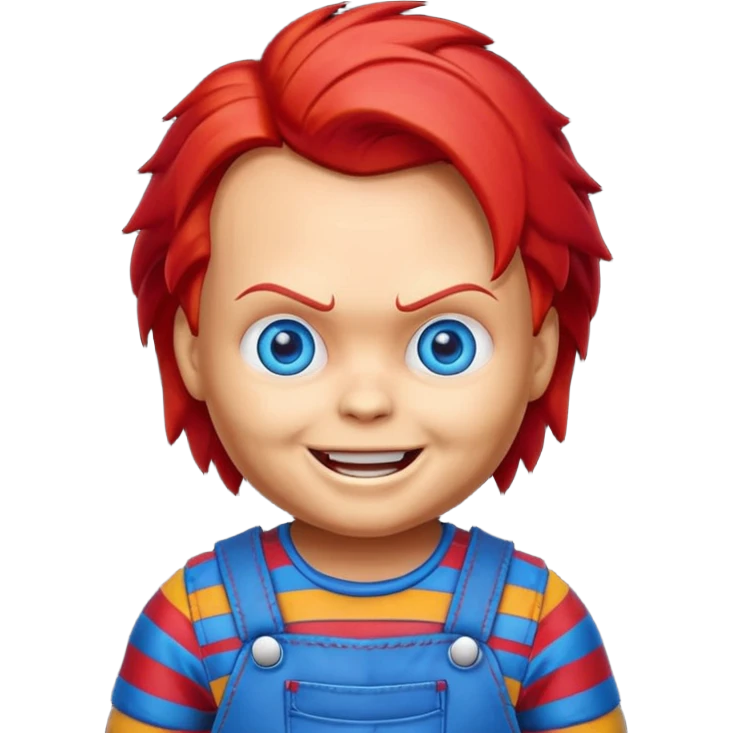 Un emojin de chuky emoji