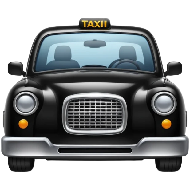 black taxi emoji