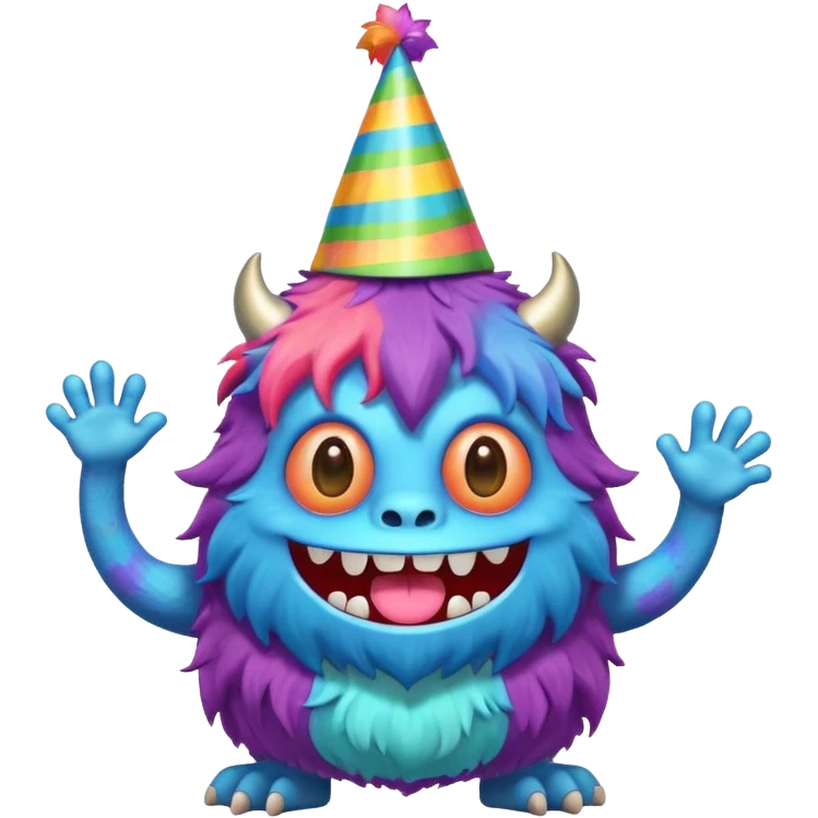 monito tierno y fiestero emoji