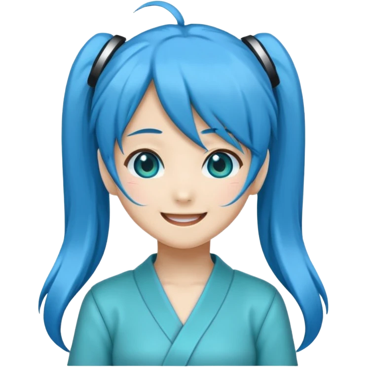 Hatsune Miku emoji emoji